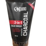 BEARDO 3 IN 1 ACTIVATED CHARCOAL FACE WASH 100 ML