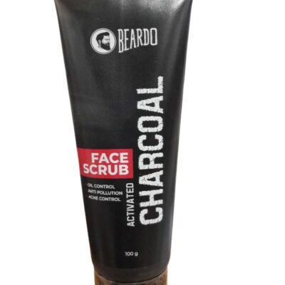 BEARDO ACTIVATED CHARCOAL FACE SCRUB 100 G