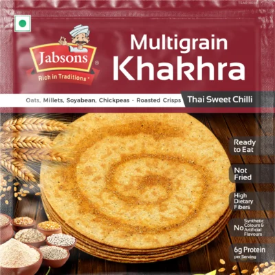 JABSONS MULTIGRAIN KHAKHRA THAI SWEET CHILLI 180 G
