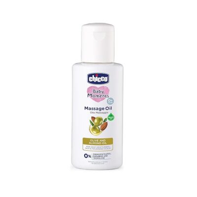 CHICCO MASSAGE OIL OLIVE AND ALMOND OIL 100 ML