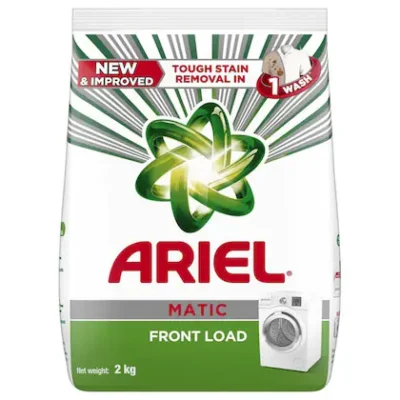 ARIEL MATIC FRONT LOAD DETERGENT POWDER 2 KG