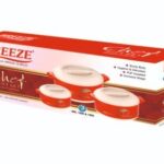 BREEZE CHEF GIFT SET INSULATED CASSEROLES 3 PCS (600ML + 1200 ML + 1800 ML)