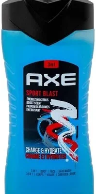 AXE SPORT BLAST CHARGE & HYDRATE BODY WASH 250 ML