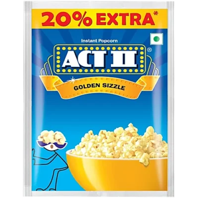 ACT II GOLDEN SIZZLE POPCORN 77 G