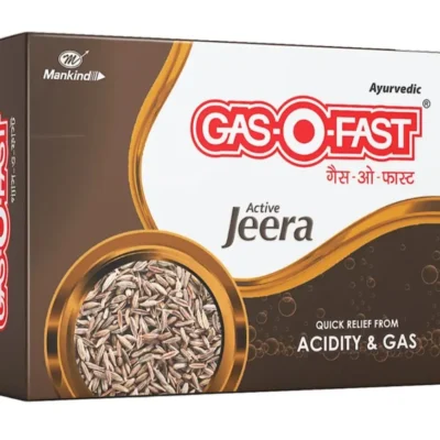 GAS-O-FAST ACTIVE JEERA ACIDITY AND GAS 30 G (6N X 5G)